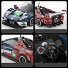 Mould King, Lemans Endurance Racing Car, wyścigówka, klocki, 347 elementów