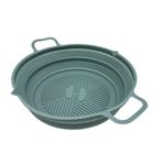 Mplco, wkład silikonowy do frytownicy, składany, okrągły, 19 cm