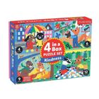 Mudpuppy, puzzle progresywne, Życzliwość, 4, 6, 9 i 12 elementów