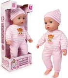 Natalia, interaktywna lalka bobas, 43 cm