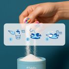 Natulim, OXI clean, ekologiczny odplamiacz w proszku, do białych i kolorowych tkanin, 0,5 kg