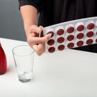 Nava, foremka do 21 kostek lodu, z silikonowym dnem