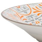Nava, porcelanowy talerz obiadowy, głęboki, Maiolica, 650 ml, 23 cm