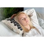 Neo-Sport, mata z kolcami do akupresury, szaro-czarna