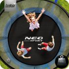Neo-Sport, trampolina ogrodowa z siatką wewnętrzną i drabinką, 10ft/312 cm