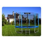 Neo-Sport, trampolina ogrodowa z siatką zewnętrzną i drabinką, 312 cm