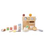 New Classic Toys, drewniany ekspres do kawy z akcesoriami