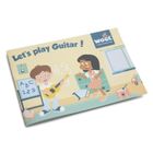 New Classic Toys, Woet, drewniana gitara, niebieska