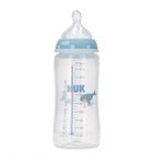 Nuk, First Choice, butelka, wieloryb, 3m+, 300 ml