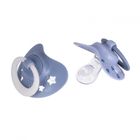 Nuk, First Choice, Night, smoczek uspokajający, niebieski, 0-6m, 2 szt.