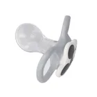 Nuk, Myszka Miki, Perfect Match Air, smoczek uspokajający, silikon, popielaty, 18-36m