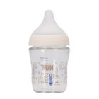 Nuk, Perfect Match, butelka szklana, rozmiar M, tęcza, 120 ml