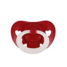 Nuk, Signature Night, smoczek uspokajający, silikonowy, 18-36m, czerwony, 2 szt.