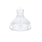 Nuk, smoczek do butelki, silikonowy, 0-6m, 2 szt.