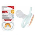 Nuk, Space, smoczek silikonowy, tęcza, 0-6m, 1 szt.