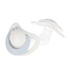 Nuk, Star, smoczek silikonowy, 0-6m, 2 szt.