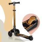 Nukido, Flippo, hulajnoga 3-kołowa, balansowa, z siedziskiem, złota