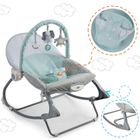 Nukido, leżaczek bujaczek z wibracją, miętowy