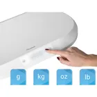 Nukido, NK-950, elektroniczna waga dla niemowląt, biała