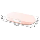 Nukido, NK-950, elektroniczna waga dla niemowląt, różowa