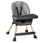 Nukido, Tilo, krzesełko do karmienia, szaro-czarne