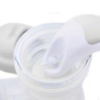 Nuvita, Materno Twist, laktator ręczny dwufazowy z obrotową rączka 270°, szary + butelka, 150 ml