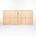 Nuxio, Avela, podest bambusowy do łazienki, 100-50 cm