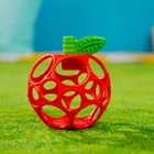 Oball, Hold My Own, gryzak, zabawka niemowlęca, Jabłko