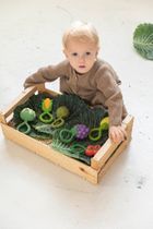 Oli & Carol, gryzak z grzechotką, Winogrona