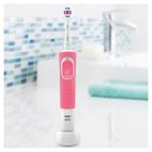 Oral-B, Vitality 100 3D White, szczoteczka do zębów, różowa