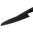 Orion, Black Line, nóż do ciasta z ząbkami, czarny, 24,5 cm