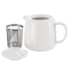 Orion, dzbanek z zaparzaczem do herbaty, porcelanowy, 650 ml