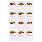 Orion, etykiety samoprzylepne na słoiki, 36 szt.