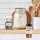 Orion, etykiety samoprzylepne na słoiki, Whiteline, 28 szt.