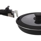 Orion, Grande Combi, pokrywka, szklana/silikonowa, 29 cm