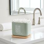 Orion, Greenish, pojemnik na patyczki i płatki kosmetyczne, zielony