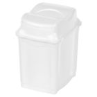 Orion, kosz na śmieci, plastikowy, biały, 5l