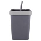 Orion, kosz na śmieci, plastikowy, szary, 25 l