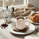 Orion, kubek, ceramiczny, kremowy, SKANDI, 380 ml