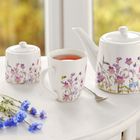 Orion, Louka, kubek porcelanowy, kwiaty, 360 ml