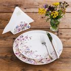 Orion, Louka, serwetnik porcelanowy, kwiaty, 13-4,5-7 cm