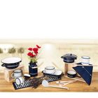 Orion, miska emaliowana, retro, niebieska, 26 cm 2,5l