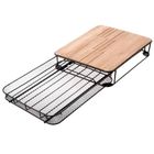 Orion, organizer na kapsułki do kawy, metalowy, czarny