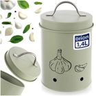 Orion, pojemnik na warzywa i owoce, metalowy, zielony, Greenish, 1.4 l