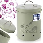Orion, pojemnik na warzywa i owoce, metalowy, zielony, Greenish, 2.4 l