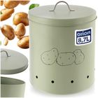 Orion, pojemnik na warzywa i owoce, metalowy, zielony, Greenish, 8.7 l