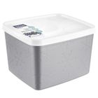 Orion, pojemnik na żywność z pokrywką, szary, 1,1 l