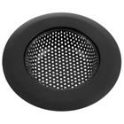 Orion, sitko do zlewu, stalowe, czarne, 11,5 cm