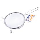 Orion, sitko kuchenne, stalowe z uchwytem, 16 cm