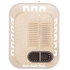 Orion, suszarka na naczynia, kremowa, 39-29-11 cm